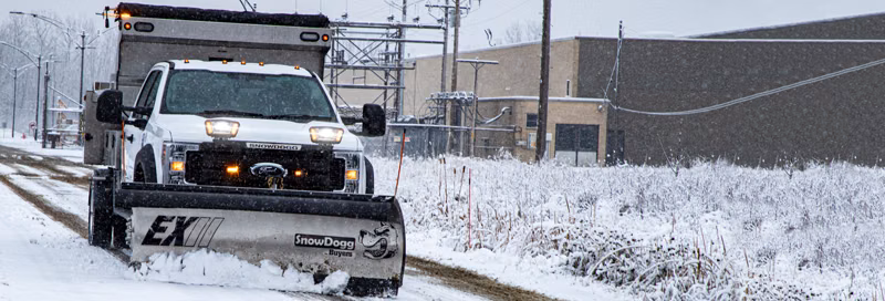 2025 Buyers Products EXII SNOW PLOW WITH RAPIDLINK™(EX90II -108 ") - Image 1