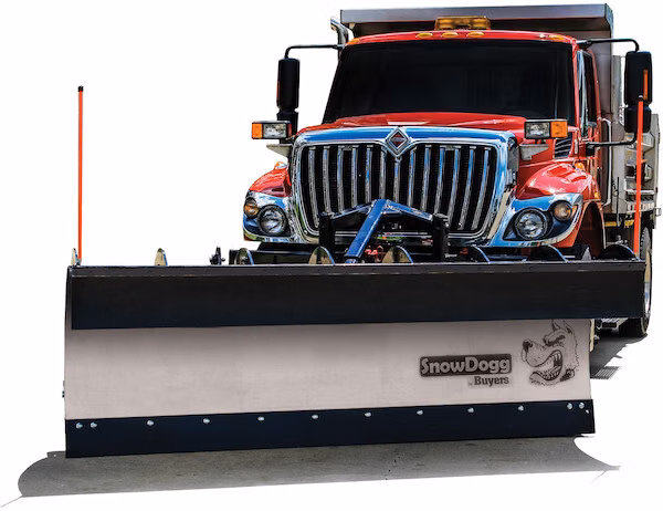 2025 Buyers Products Full Trip Stainless Muniplow 12 Foot X 42 Inch-Swivel-4 Inch Cylinder (1664120202) - Image 1