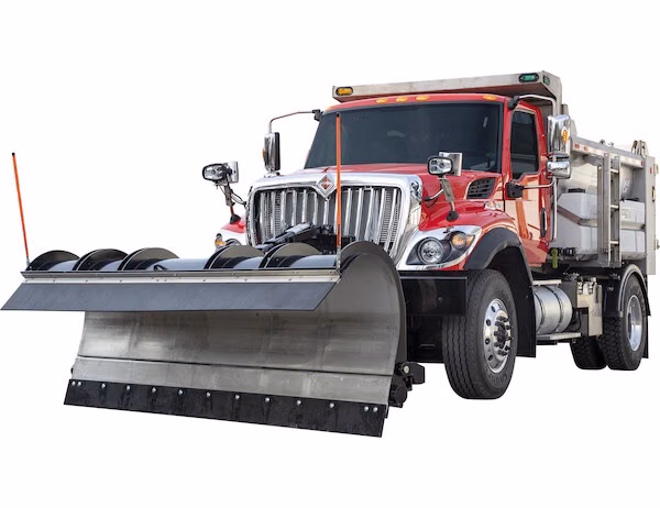 2025 Buyers Products Stainless Steel Municipal J-Plow - 10 Foot Blade (1662520301) - Image 2