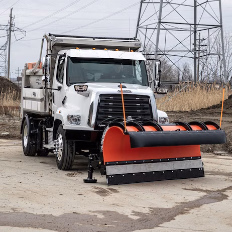 2025 Buyers Products Super J™ Parallel Lift Flat Plate Mount Municipal Snow Plow - 12 Foot (1664530B00) - Image 2