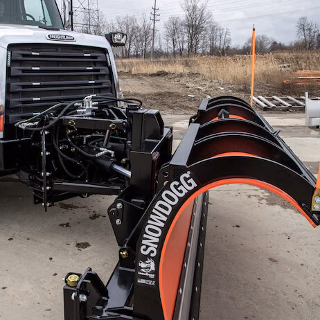 2025 Buyers Products Super J™ Parallel Lift Flat Plate Mount Municipal Snow Plow - 12 Foot (1664530B00) - Image 3