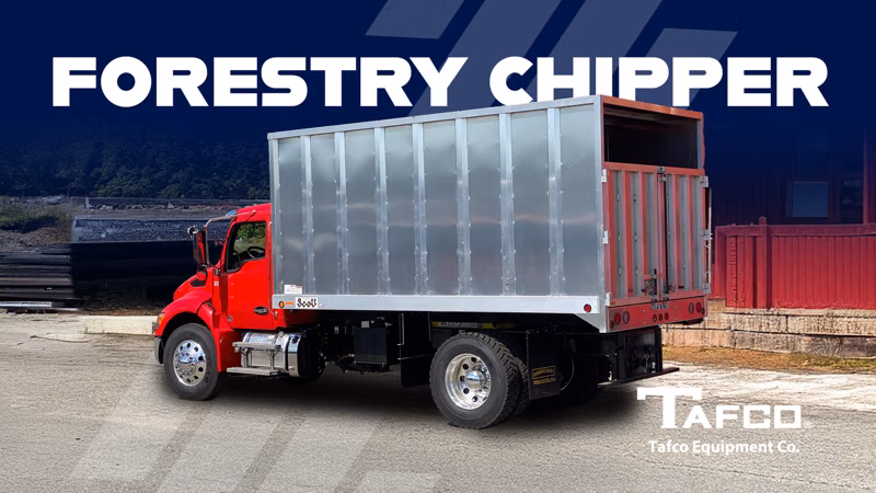 2025 Scott Tafco Equipment Aluminum Landscaper/Forestry Chipper - Image 3