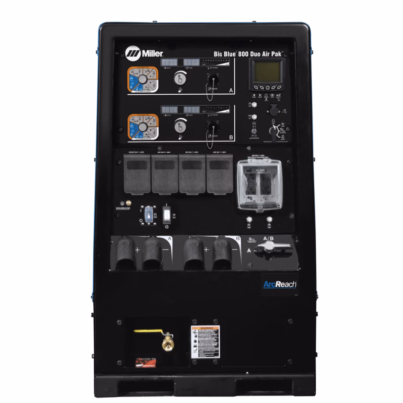2025 Miller Electric Mfg. Big Blue® 800 Duo Air Pak™ (907752) - Image 2