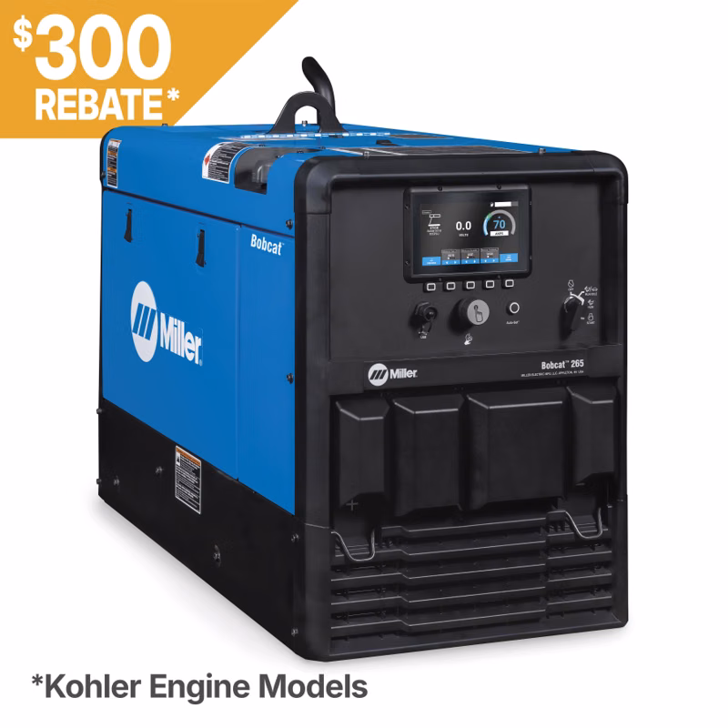 2025 Miller Electric Mfg. Bobcat™ 265 (Kohler), With Remote Start/Stop (907826) - Image 1