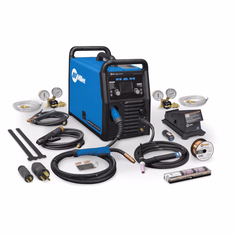 2025 Miller Electric Mfg. Multimatic® 220 AC/DC w/ Wireless Foot Pedal (907757002) - Image 1