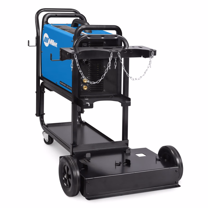 2025 Miller Electric Mfg. Multimatic® 220 AC/DC w/ Dual Cylinder Welding Cart (951000070) - Image 3