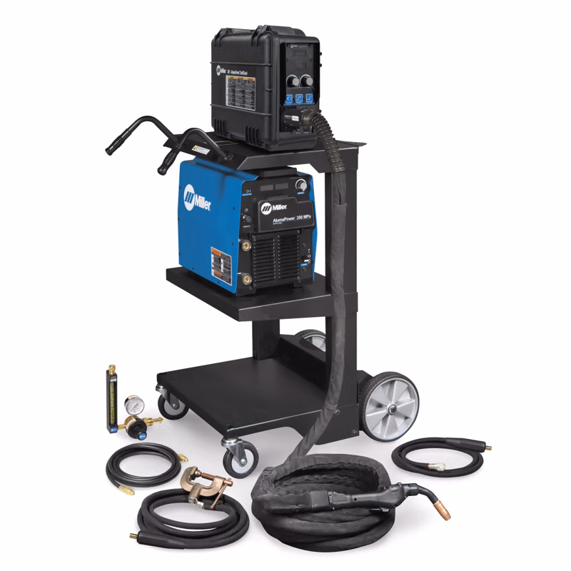 2025 Miller Electric Mfg. AlumaFeed 350 Mpa Migrunner With 25 Ft. XR-Aluma Pro Air-Cooled (951833) - Image 1