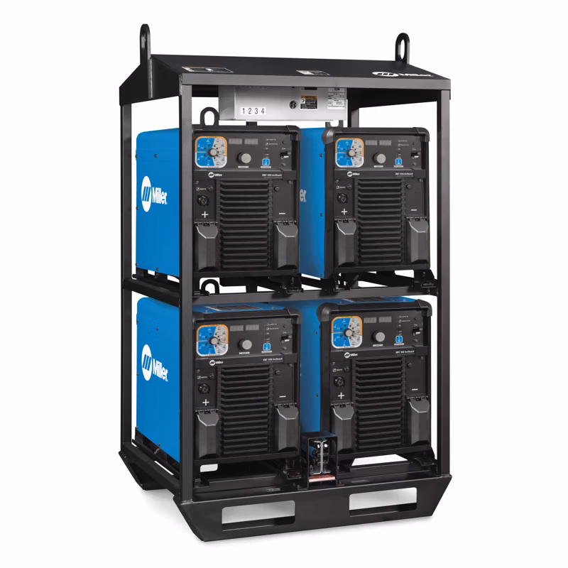2025 Miller Electric Mfg. XMT® 650 ArcReach® 4-Pack Racks, fused 460 V, 60 Hz (907860) - Image 1
