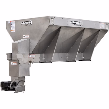 2026 Buyers Products 9 Ft. X 46 In. Electric Dual-Auger 304 Stainless Steel Spreader(14709F468211) - Image 2