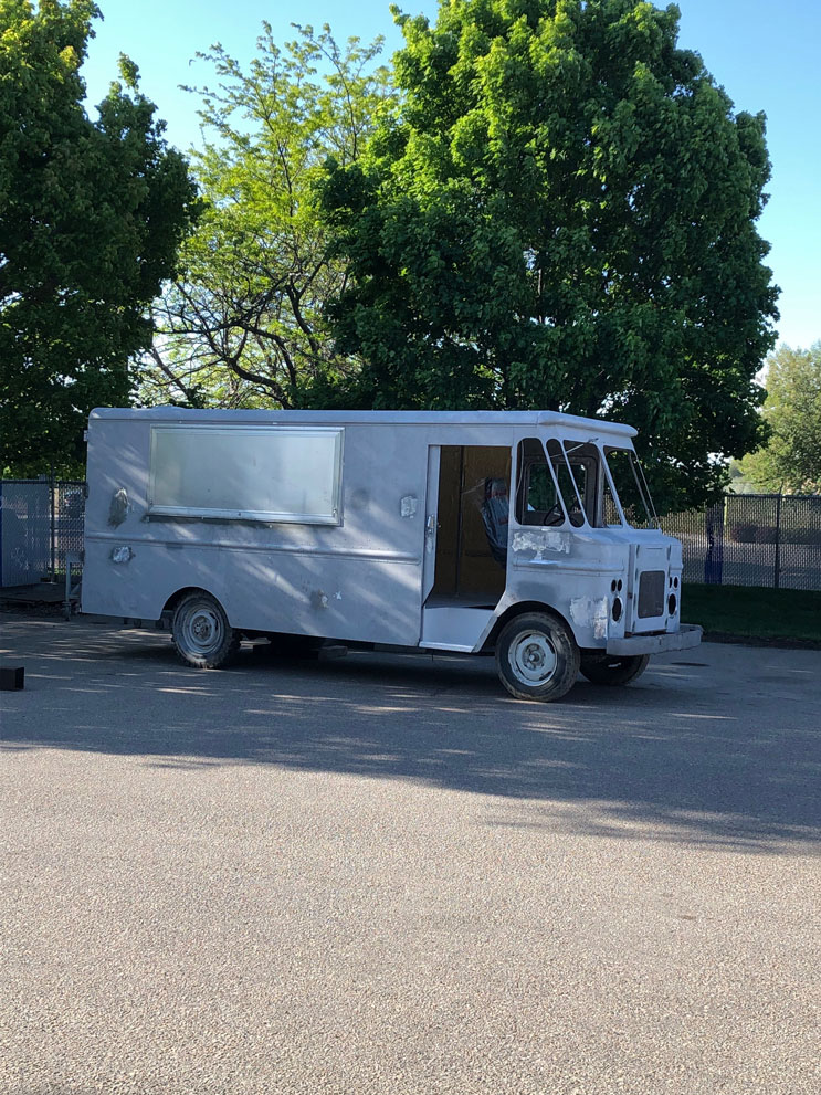 Van Paint Work (before)