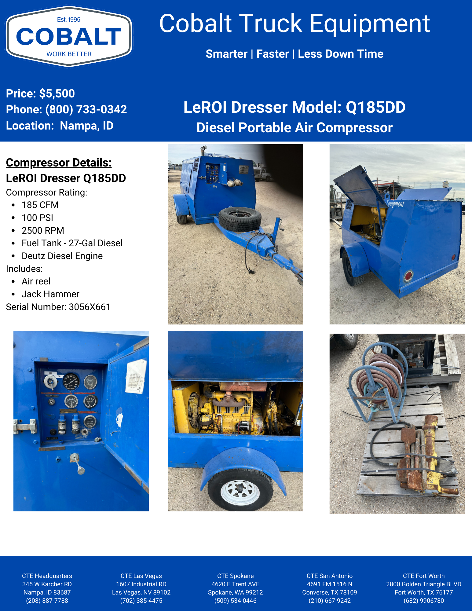 LeROI185AirCompresso...