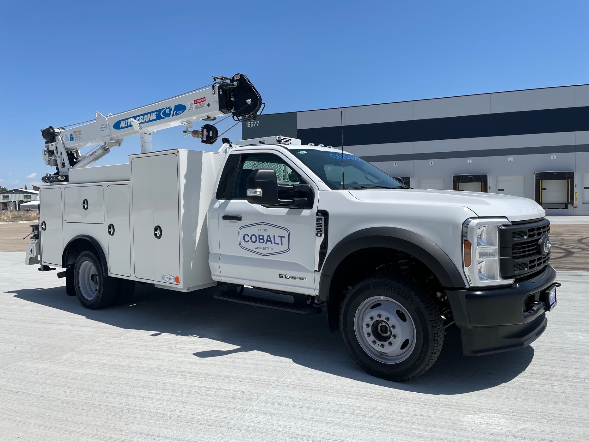 2024 FORD F550 4X4 PRO 5 AUTO CRANE [NS03545]