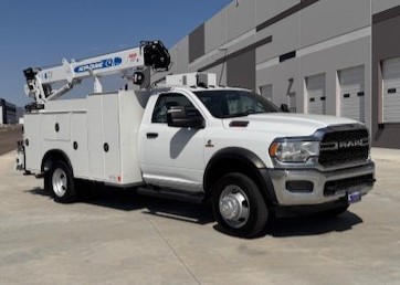 2023 RAM 5500 4X4 PRO 5 AUTO CRANE [NS03542]